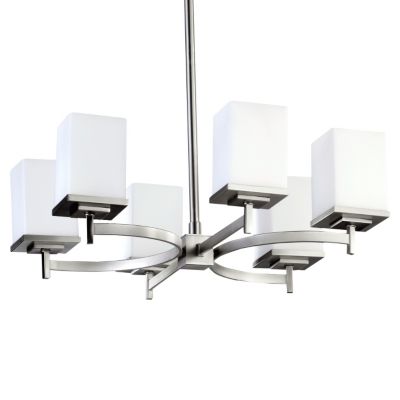 Delta 6-Light Chandelier by Quorum International - Starlight Lighting USA and Canada